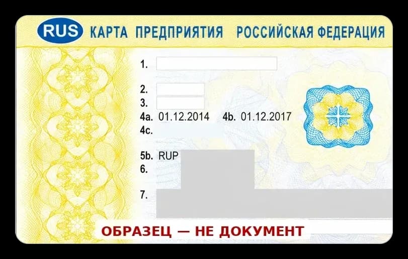 Карта предприятия СКЗИ